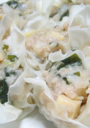 ふわふわシュウマイ～春の香り～-レシピのメイン写真