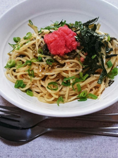高菜と明太子のクリームパスタ-レシピのメイン写真
