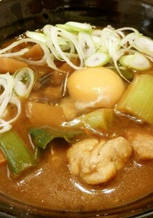 レトルトで「カレーうどん！」-レシピのメイン写真