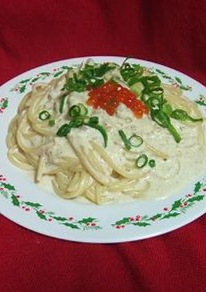 レンジで！生うに濃厚クリームパスタ。-レシピのメイン写真