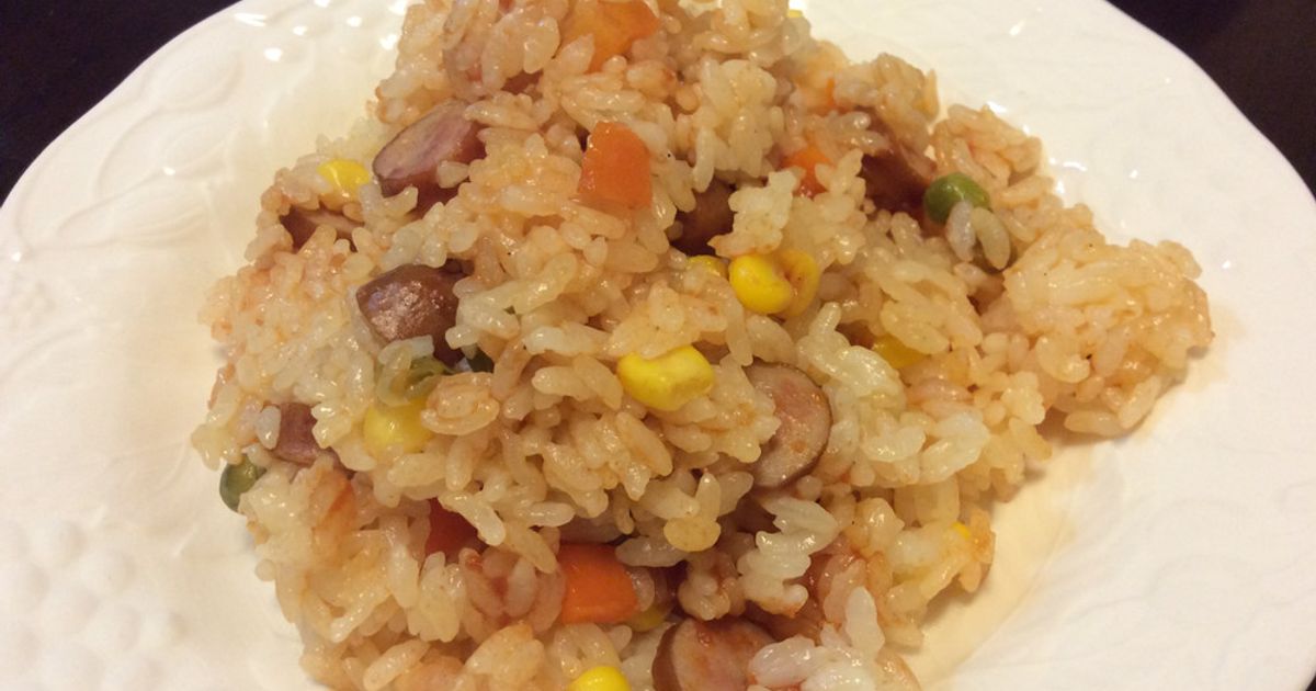 ケチャップライス2 Kisuke塩25で作るケチャップライス by 糀屋本店 【クックパッド