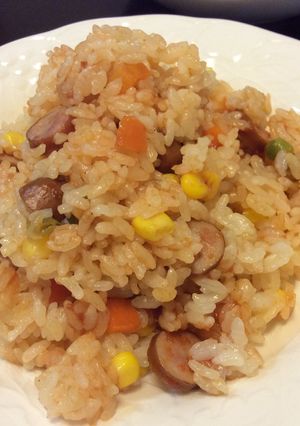 炊き込み御飯のケチャップライス-レシピのメイン写真
