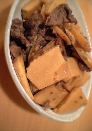 たけのこと牛肉のうま煮-レシピのメイン写真
