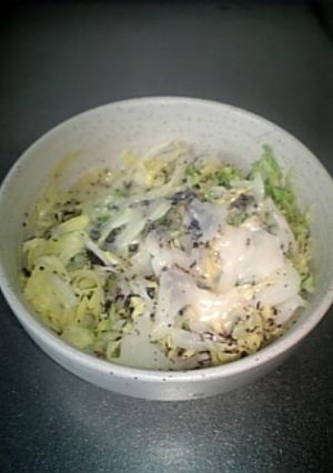 しんなりキャベツ～チーズゆかり♪-レシピのメイン写真