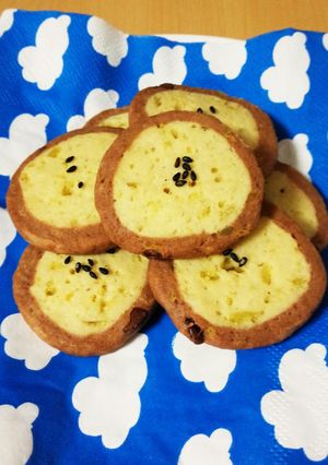 お芋とチョコのちょこっとお芋クッキー！-レシピのメイン写真