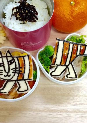 海苔とチーズでマイキーのキャラ弁-レシピのメイン写真