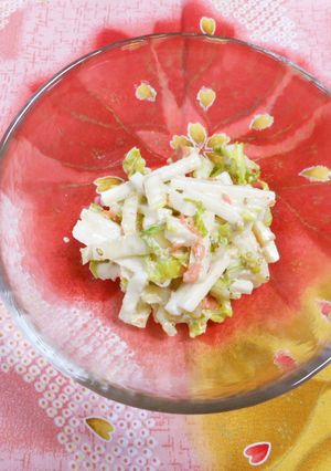 長芋と白菜のマヨぽんサラダ-レシピのメイン写真