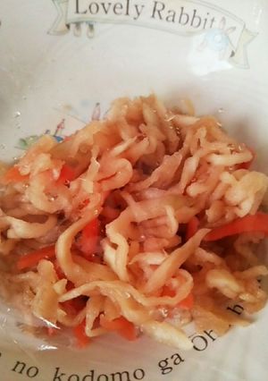 切り干し大根の酢の物-レシピのメイン写真