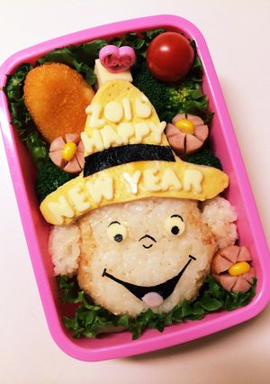 2016キャラ弁おさるのジョージ！-レシピのメイン写真