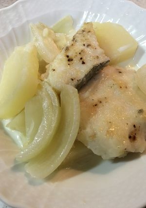 たらとじゃがいもと玉ねぎのミルク煮-レシピのメイン写真