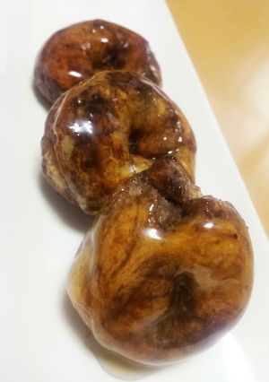 ホットケーキミックスでマーブルドーナツ-レシピのメイン写真