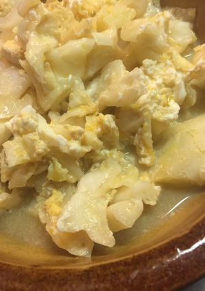 キャベツの卵とじ　キャベツ使い切り-レシピのメイン写真