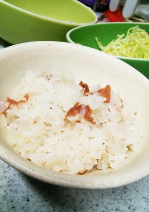 くせになる！簡単おいしい梅干しご飯☆-レシピのメイン写真
