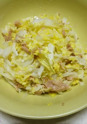白菜ツナサラダ-レシピのメイン写真