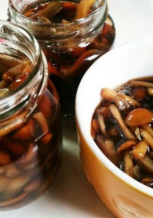 なめこと舞茸のめんつゆ煮-レシピのメイン写真