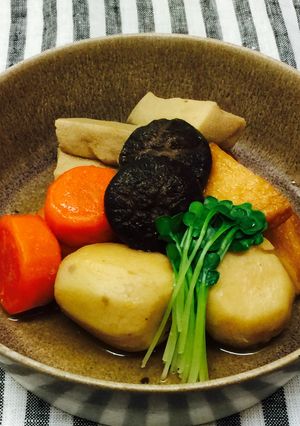 干し椎茸と里芋の含め煮-レシピのメイン写真