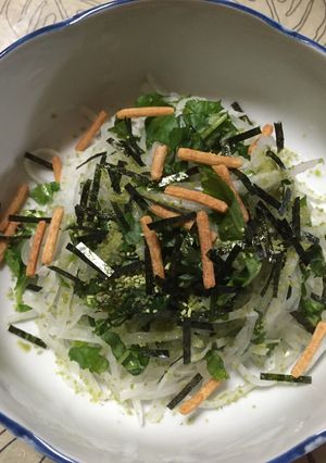 大根のお茶漬け海苔和え-レシピのメイン写真
