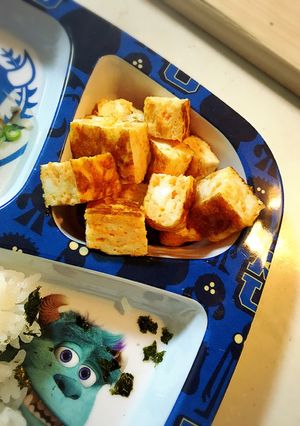 離乳食完了期 豆腐入りふわふわ卵焼き-レシピのメイン写真
