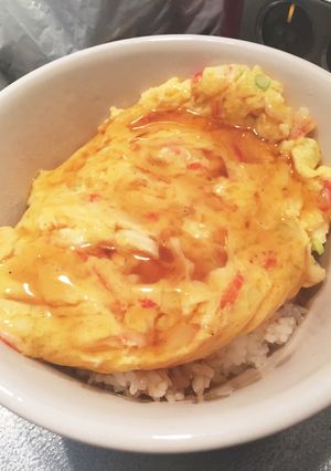 フワフワあっさり天津飯！簡単ひとりご飯-レシピのメイン写真