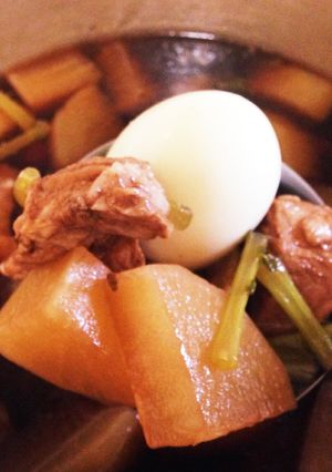 圧力鍋で簡単！豚肉と大根の旨煮♡-レシピのメイン写真