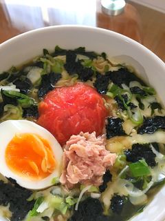 丸ごとトマトのチーズ味噌ラーメン-レシピのメイン写真