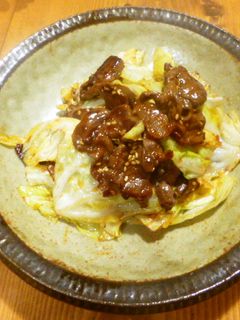 牛肉とキャベツのオイスター炒め♪-レシピのメイン写真