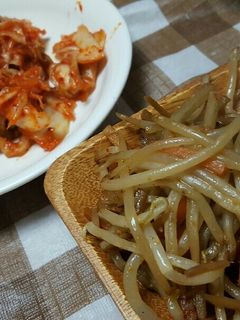 モヤシのきんぴらごぼう-レシピのメイン写真