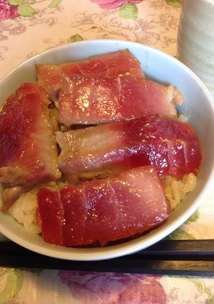 贅沢ずぼら飯!鮪のたたき丼♪-レシピのメイン写真