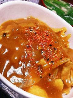 5分で簡単!元祖 お蕎麦屋さんのカレー丼-レシピのメイン写真
