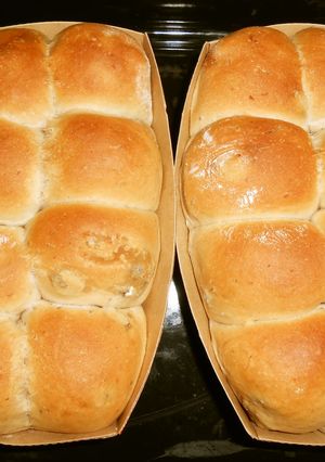 ぜんざいでぶどうのちぎりパン-レシピのメイン写真