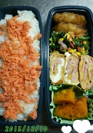 ソーセージ入り玉子焼き(旦那のお弁当)-レシピのメイン写真
