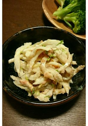 セロリとちくわの明太子合え☆-レシピのメイン写真