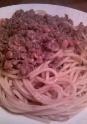 ☆簡単!美味い!納豆とひき肉のパスタ☆-レシピのメイン写真