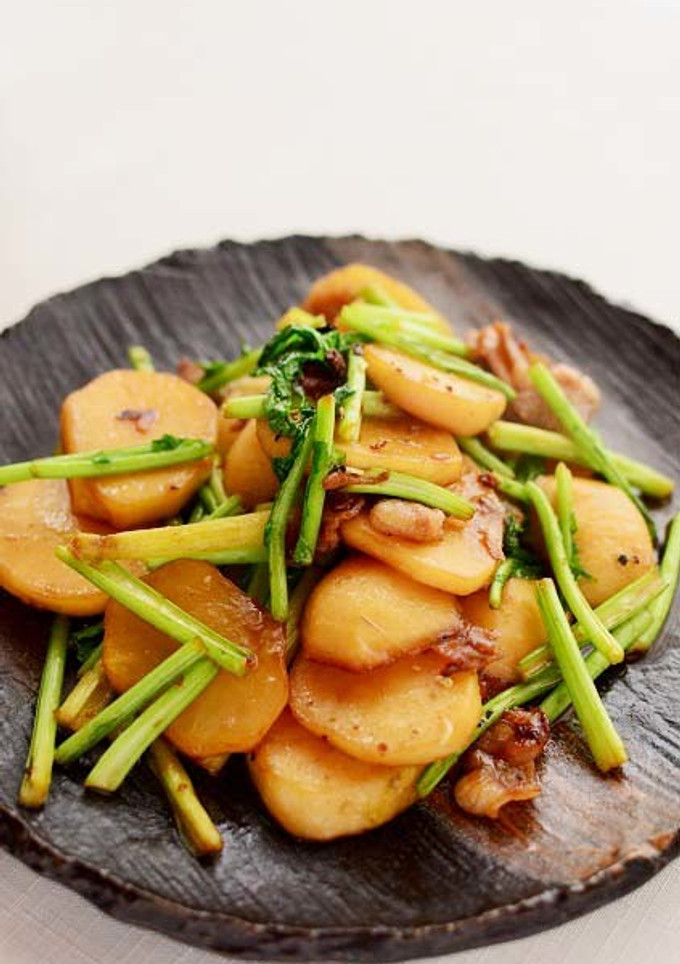 簡単♪とろっとかぶと豚肉の炒め煮-レシピのメイン写真