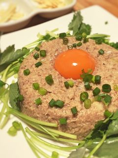 お酒にピッタシ*さば缶でなめろう*-レシピのメイン写真