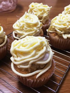 余った栗の甘露煮でモンブランマフィン-レシピのメイン写真