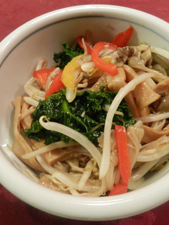 野菜炒めメンマ入り-レシピのメイン写真