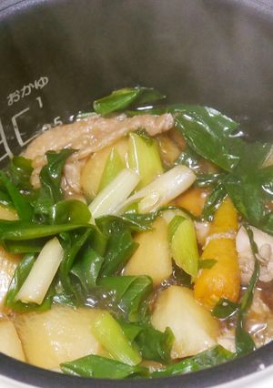干し大根の炊飯器レシピ煮物-レシピのメイン写真