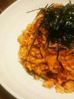 キムチ&納豆チャーハン-レシピのメイン写真