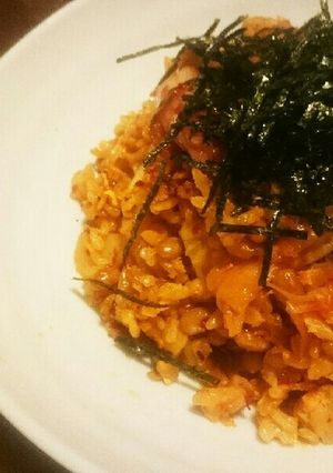 キムチ&納豆チャーハン-レシピのメイン写真