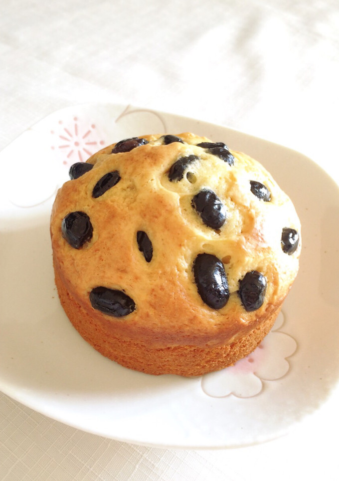 混ぜるだけ♪黒豆と栗きんとんのケーキ-レシピのメイン写真