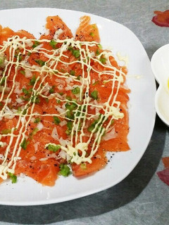 サーモンのカルパッチョ風-レシピのメイン写真