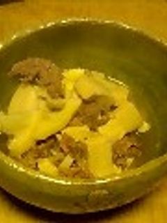 たけのこの煮物・・・おばあちゃん好み-レシピのメイン写真