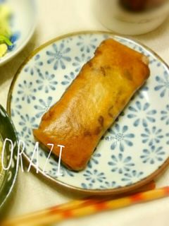 野菜たっぷり!メインのおかずの春巻き-レシピのメイン写真