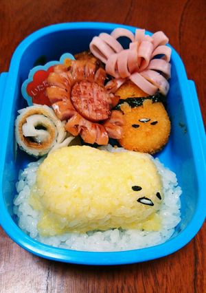 おしりが可愛い♥立体ぐでたま☆キャラ弁-レシピのメイン写真