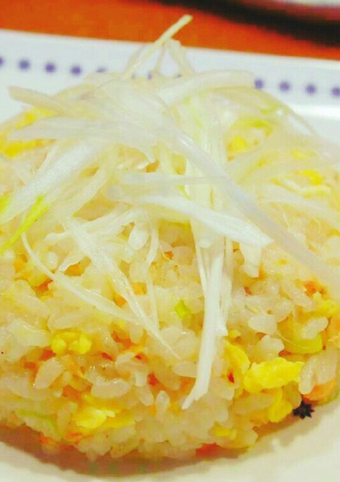 鮭とねぎの和風チャーハン-レシピのメイン写真