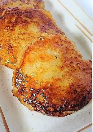 余ったお餅で！モッチモチのポテトもち♡-レシピのメイン写真