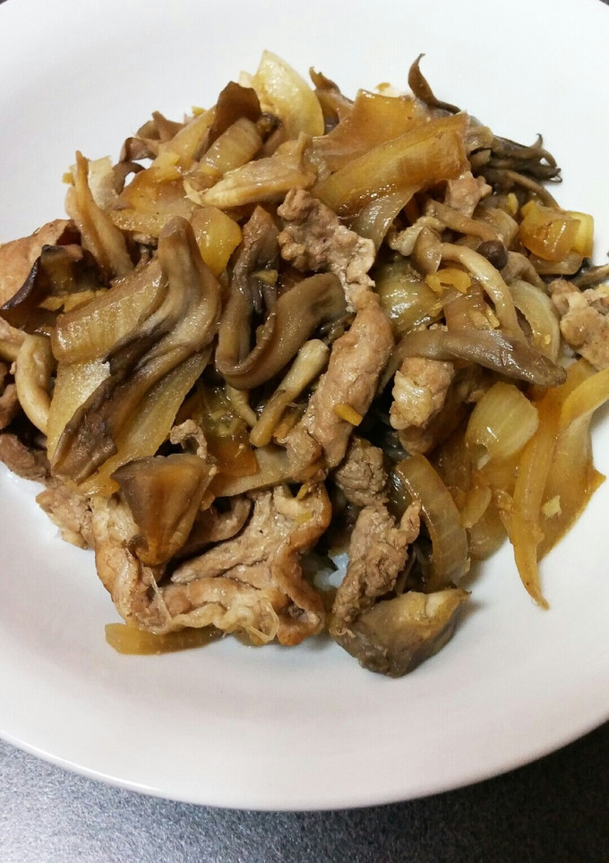 きのこ入り♪豚のしょうが焼き丼☆-レシピのメイン写真