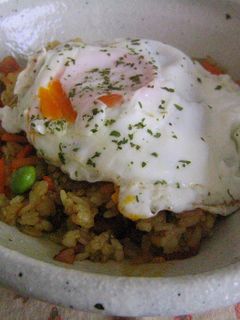 簡単ドライカレー(カレーピラフ?)-レシピのメイン写真