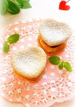 ホワイトデー❤ハートの生チョコブッセ❤-レシピのメイン写真